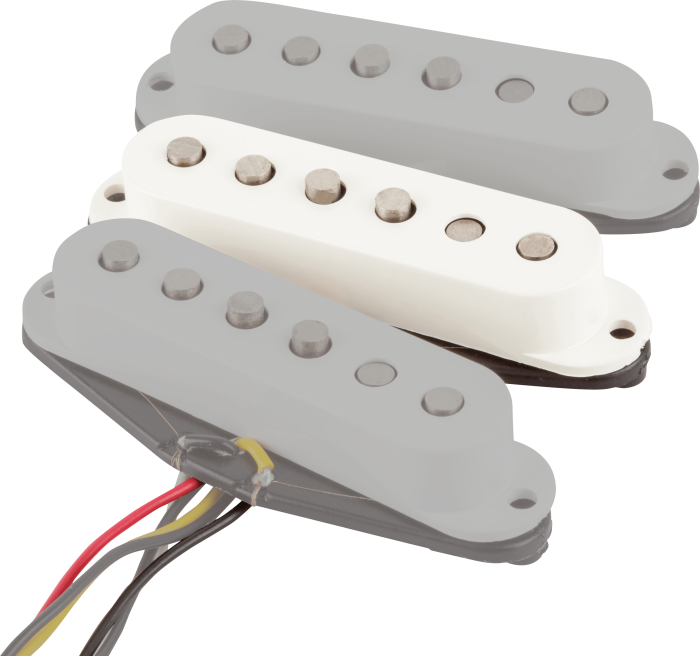Tex-Mex™ Strat Pickup Set - White / Middle