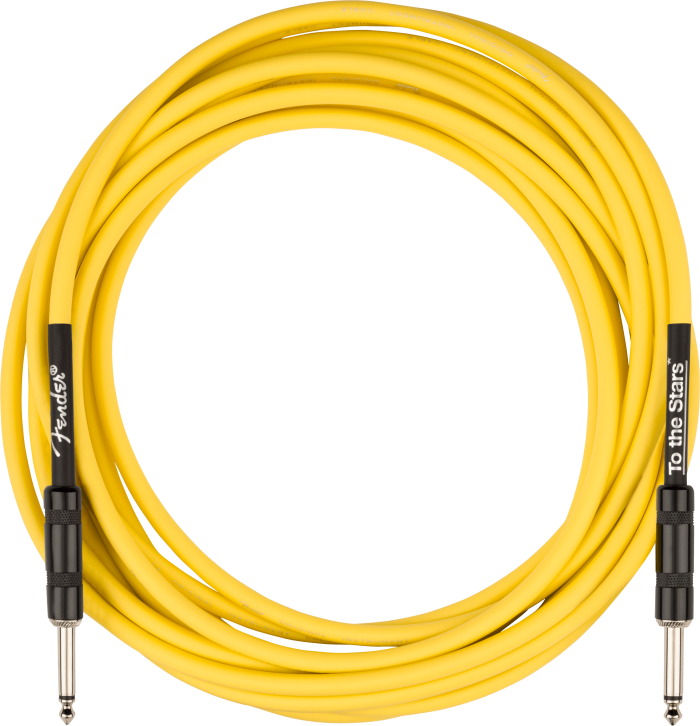 Tom DeLonge To The Stars Instrument Cable - Graffiti Yellow / 18.6 ft (Str/Str) / Straight/Straight