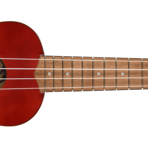 Venice Soprano Ukulele - Cherry / Walnut / Laminated Basswood Top