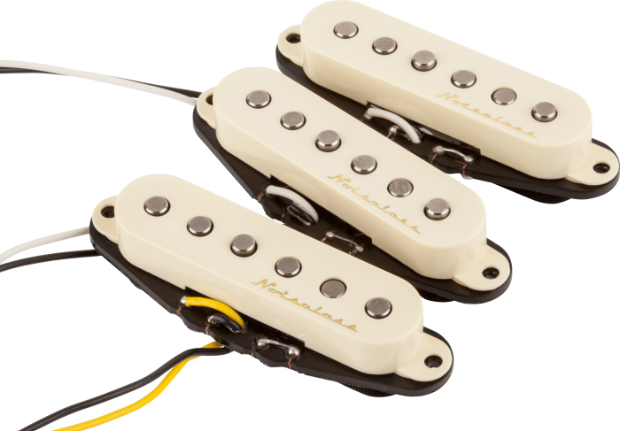 Vintage Noiseless™ Strat® Pickup Set - Aged White / Set