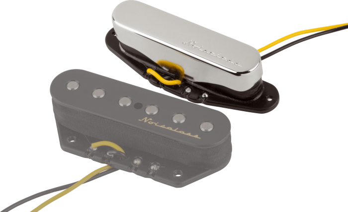 Vintage Noiseless™ Tele® Pickup Set - Nickel / Neck