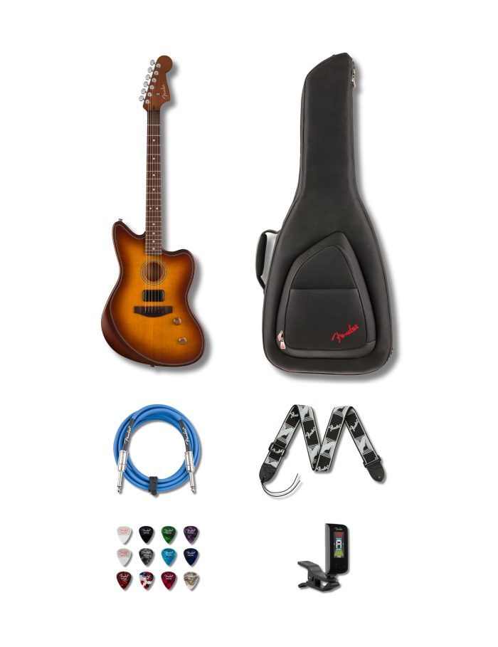 Acoustasonic Standard Jazzmaster Bundle