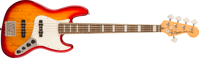 Classic Vibe™ Active '70s Jazz Bass® V - Sienna Sunburst / Indian Laurel / Poplar