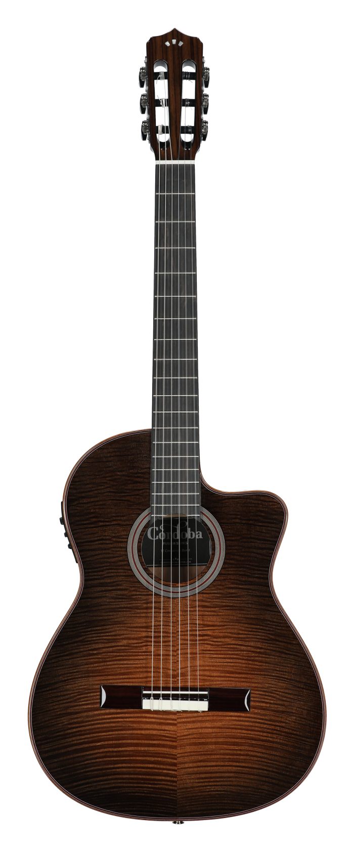 Cordoba Fusion 12 Nylon Guitar Cinnamon Burst