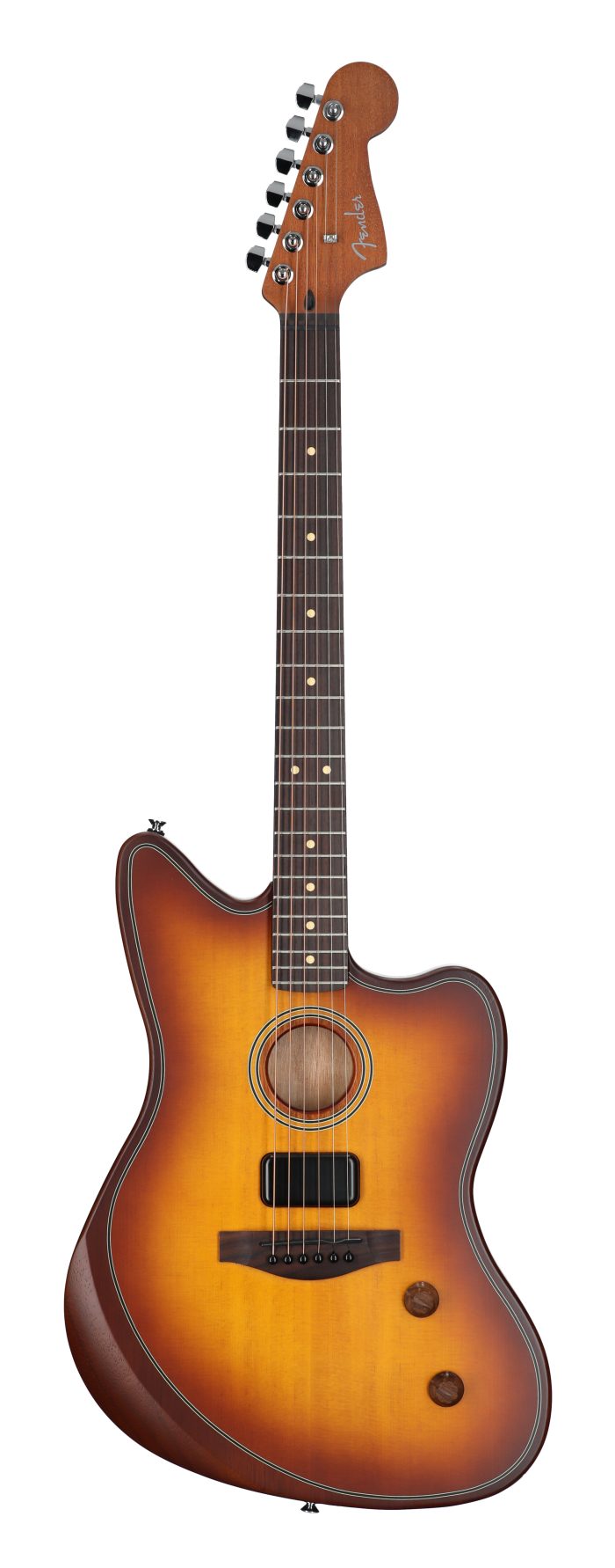 Fender Acoustasonic Stand Jazzmaster Honey Burst