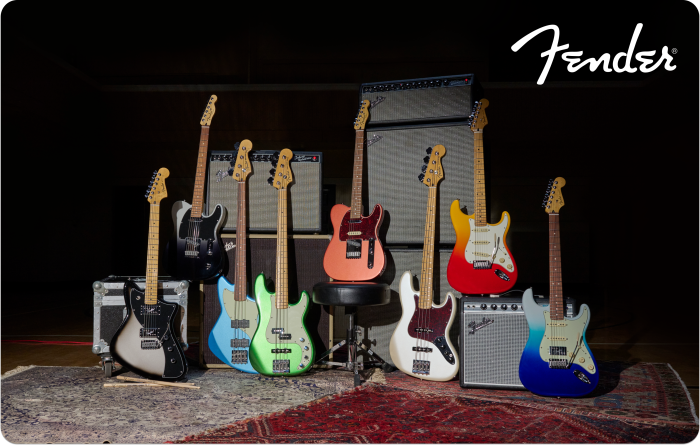 Fender Digital Gift Card - Backline / $500