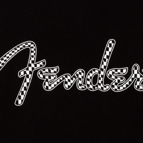 Fender® Spaghetti Logo Wavy Checker Tee