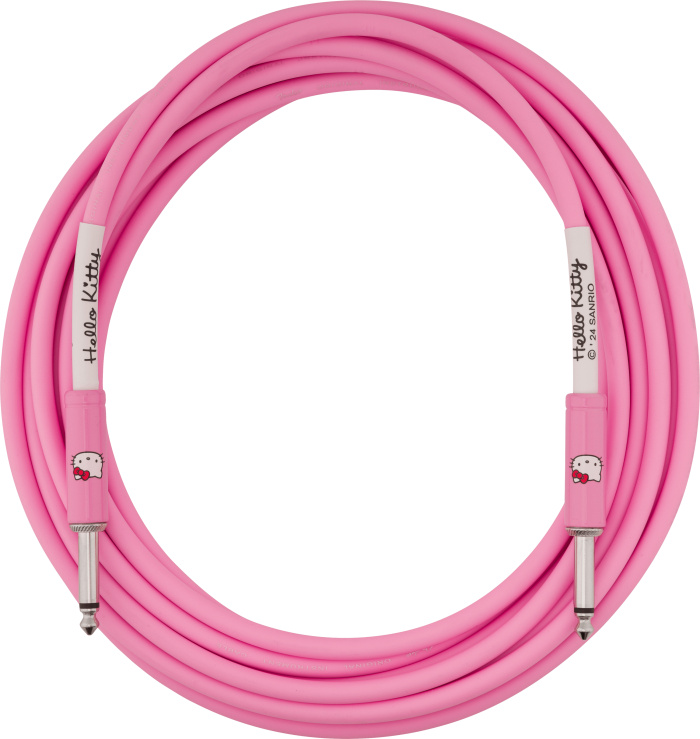 Fender® x Hello Kitty® Pink Original Cable - Image 2
