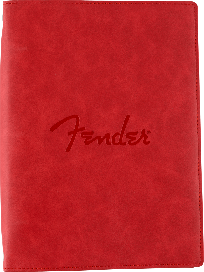 Fender™ Vegan Leather Music Note Book