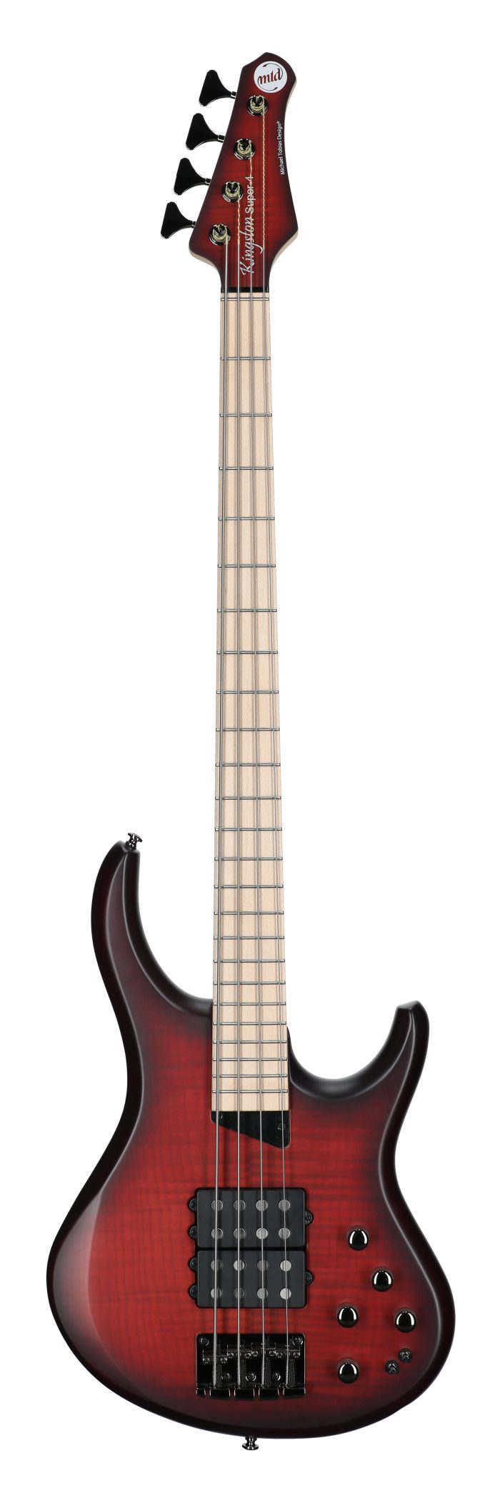 MTD Kingston Super 4 String Bass Dr. Browns Burst