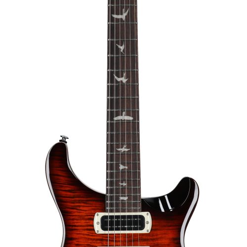 PRS SE Studio Orange Tiger Smokeburst with Gigbag