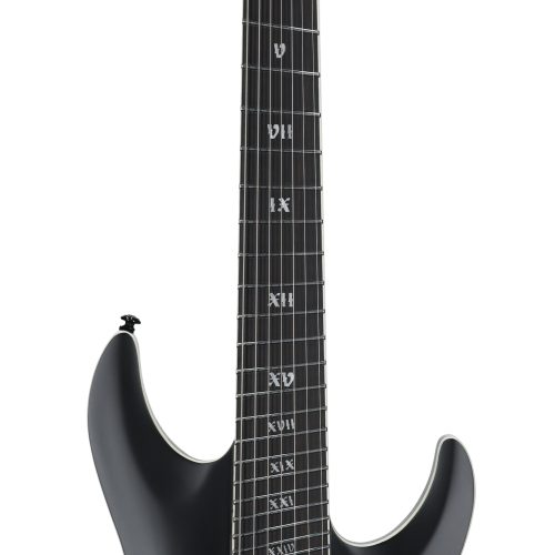 Schecter C-7 Multiscale SLS Elite Evil Twin Sat Bk