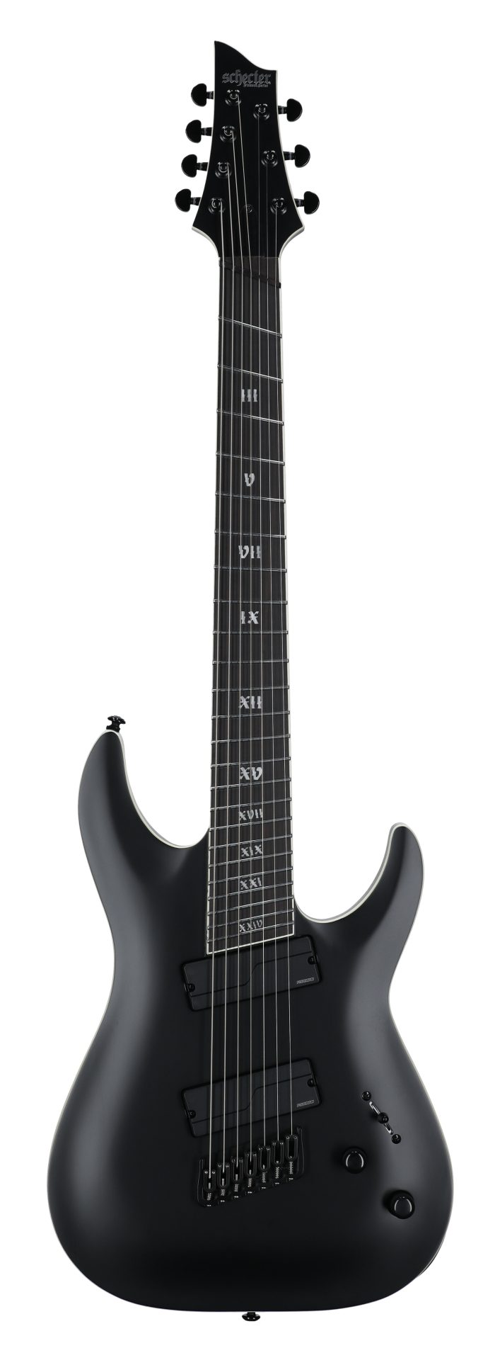 Schecter C-7 Multiscale SLS Elite Evil Twin Sat Bk