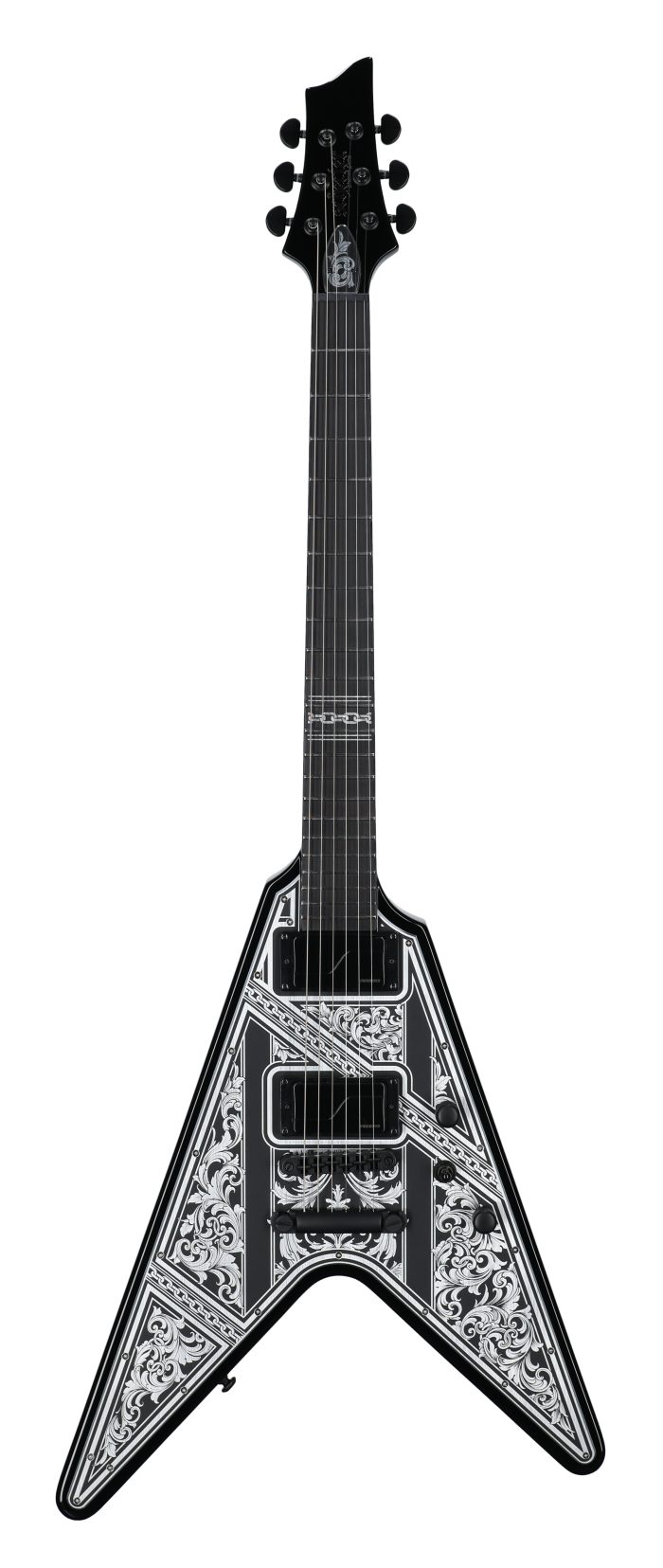 Schecter V-1 Przym Palladium EG Gloss Blk