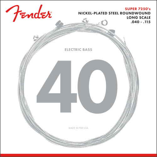 Super 7250's Nickel Plated Bass Strings - (5 String)
