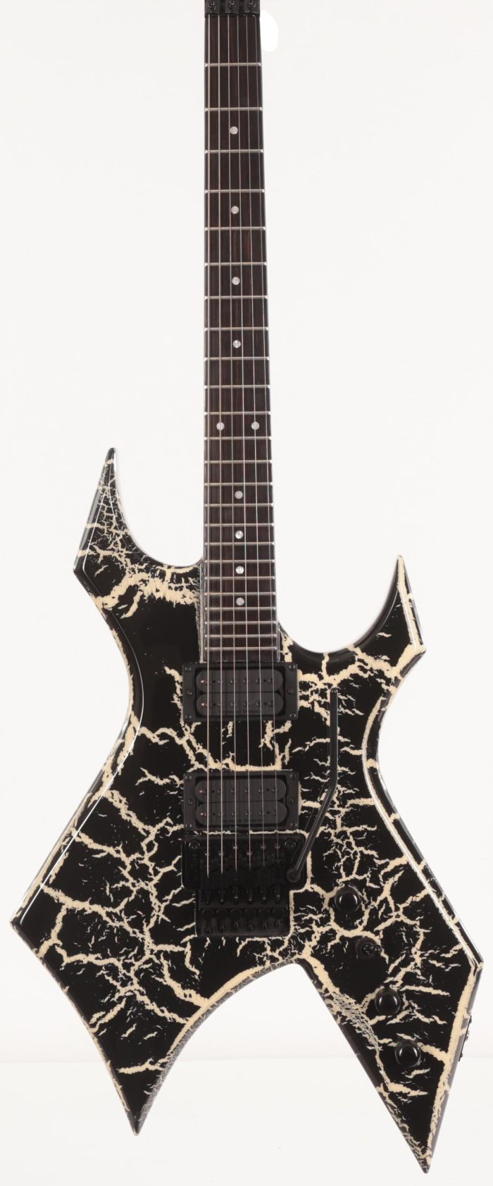 B.C. Rich Warlock Legacy Floyd Rose Black Crackle