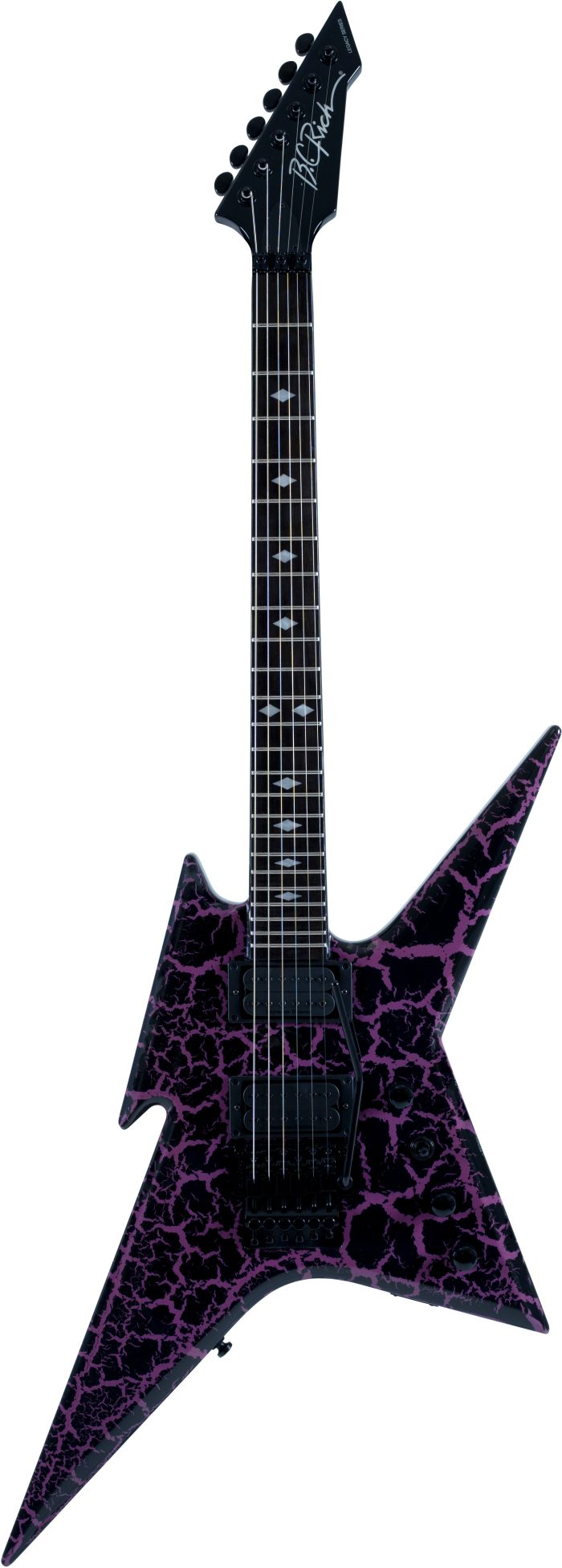 BC Rich Ironbird MK1 Legacy FR Purple Crackle