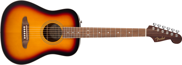 California Standard Redondo™ Mini with Bag - 3-Color Sunburst / Walnut / Laminated Sapele
