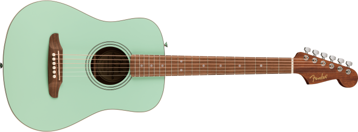 California Standard Redondo™ Mini with Bag - Surf Green / Walnut / Laminated Sapele
