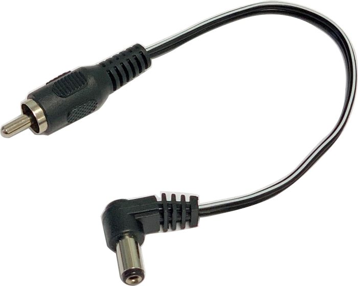 Cioks Tp1 15cm DC Power RCA to 2.1mm L Center Neg
