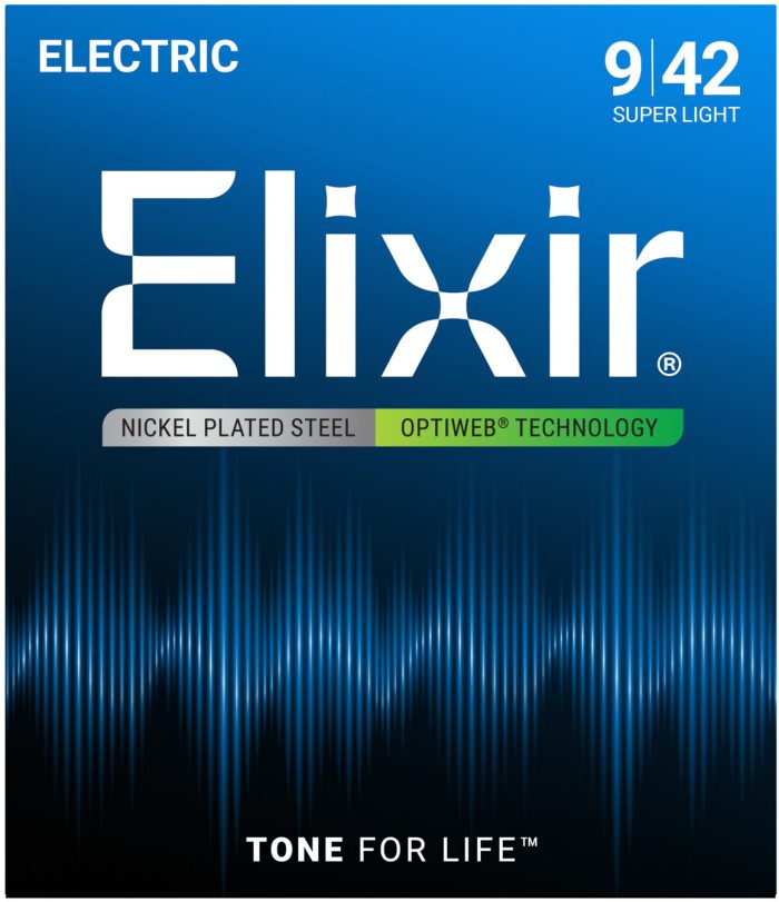 Elixir 19002 OptiWeb Super Light Guitar Strings