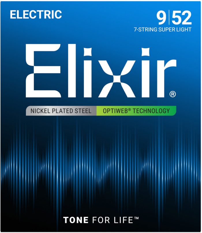 Elixir 19007 OPTIWEB 7 String Electric Strings
