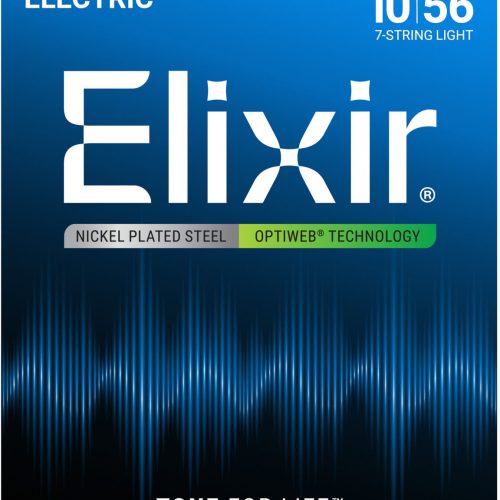 Elixir 19057 OPTIWEB 7 String Guitar Strings