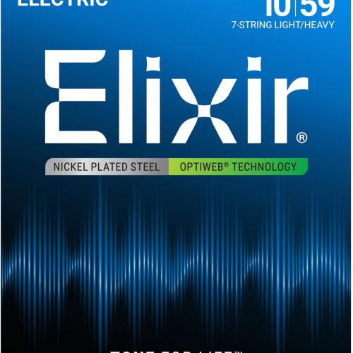 Elixir 19074 OPTIWEB 7 String Electric Strings