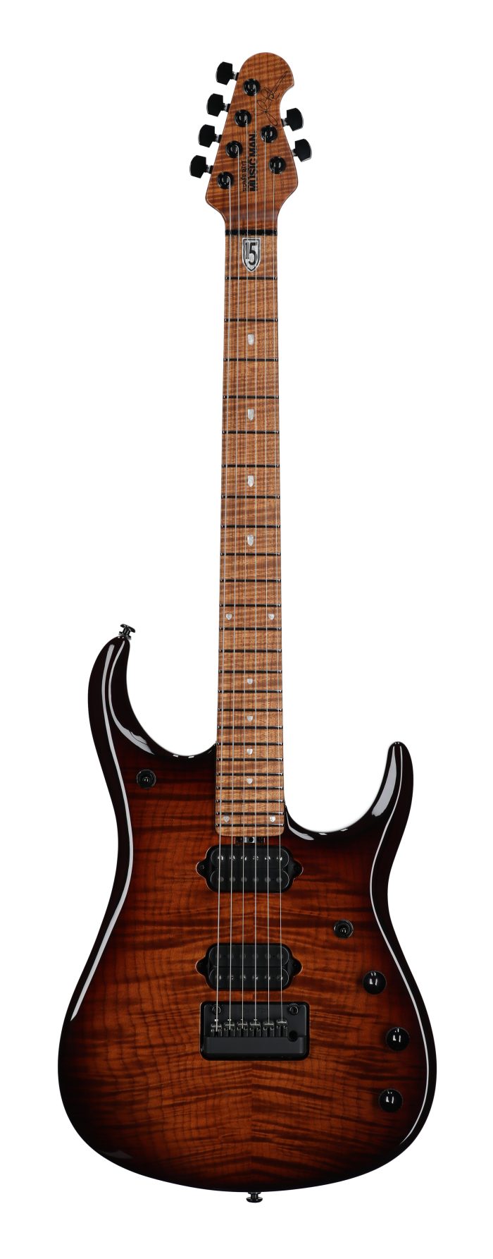 Ernie Ball Music Man JP15 Guitar Amber Waves Flame
