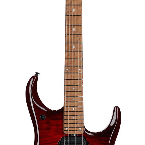 Ernie Ball Music Man JP15 Guitar Red Tide Flame