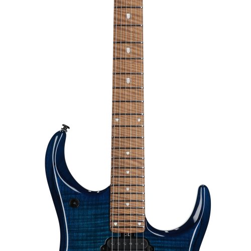 Ernie Ball Music Man JP15 Guitar Ultramarine Flame