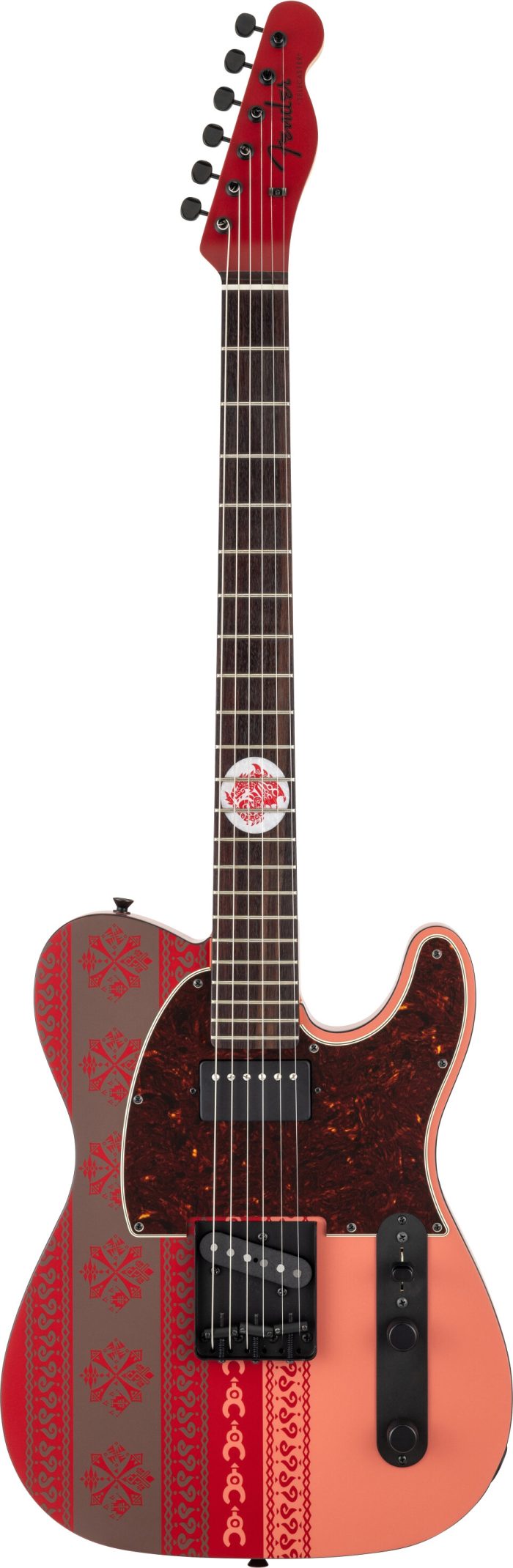 Fender LE Monster Hunter Rathalos Tele Red W/C