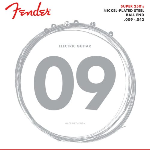 Fender Super 250s Nkl Stl El Strings 250L 9-42