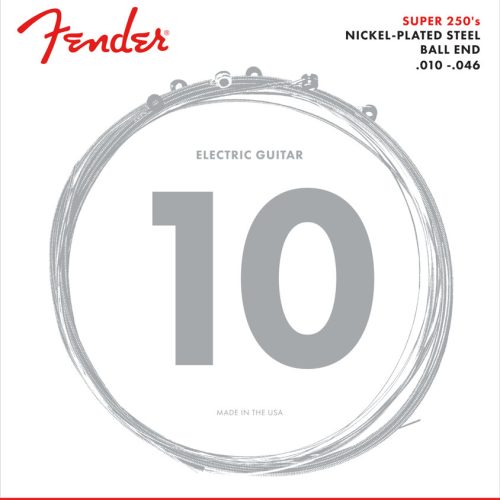 Fender Super 250s Nkl Stl El Strings 250R 10-46