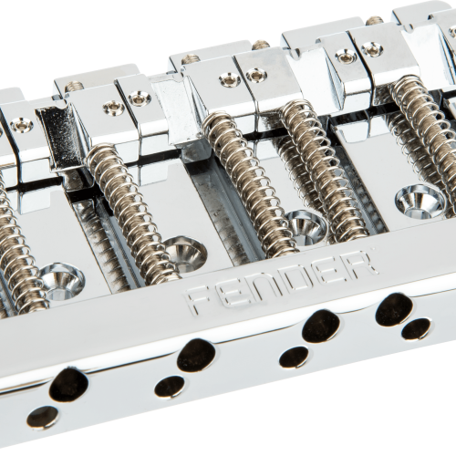 Fender® HiMass™ 5-String Bass Wide Bridge Assembly With Zinc Saddles