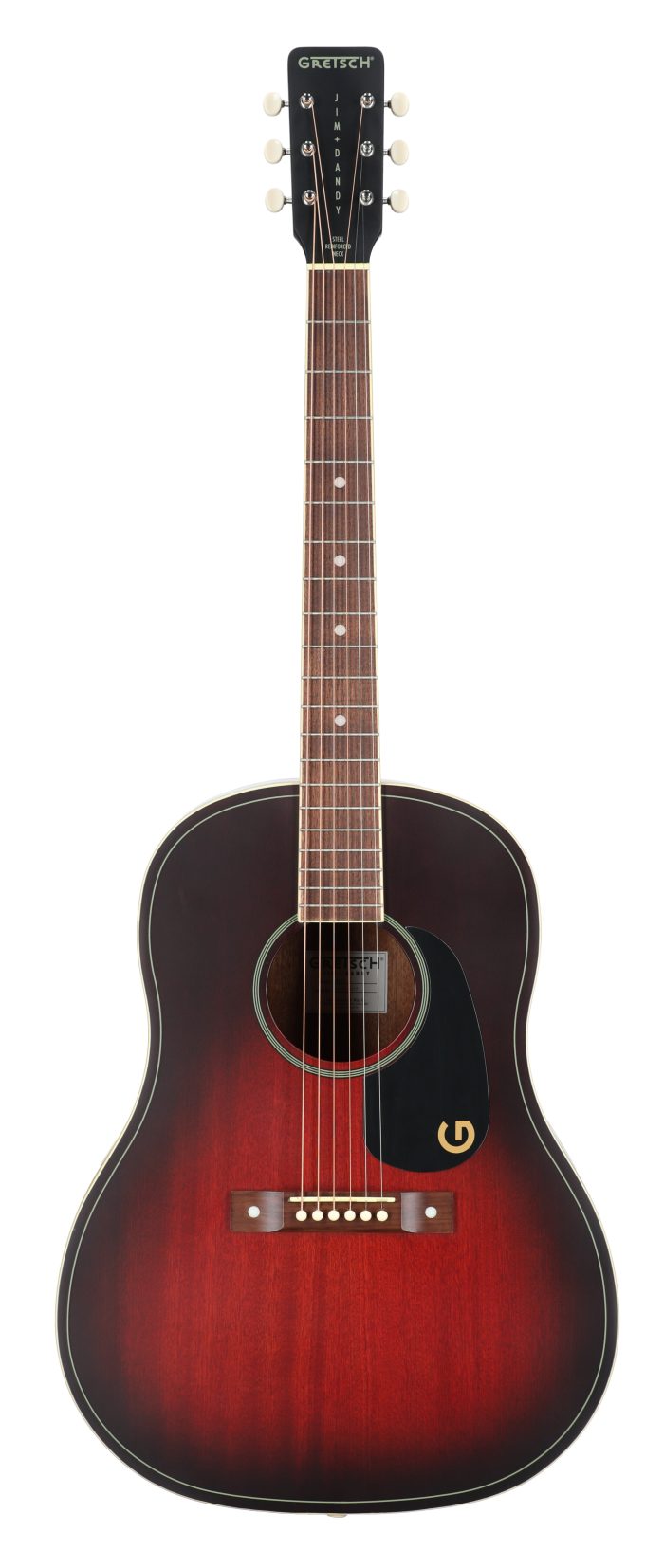 Gretsch Jim Dandy Dread WN Deep Cherry Burst