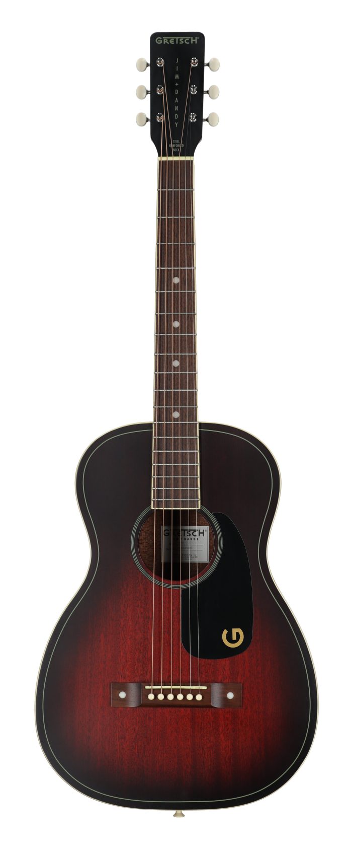 Gretsch Jim Dandy Parlor WN Deep Cherry Burst