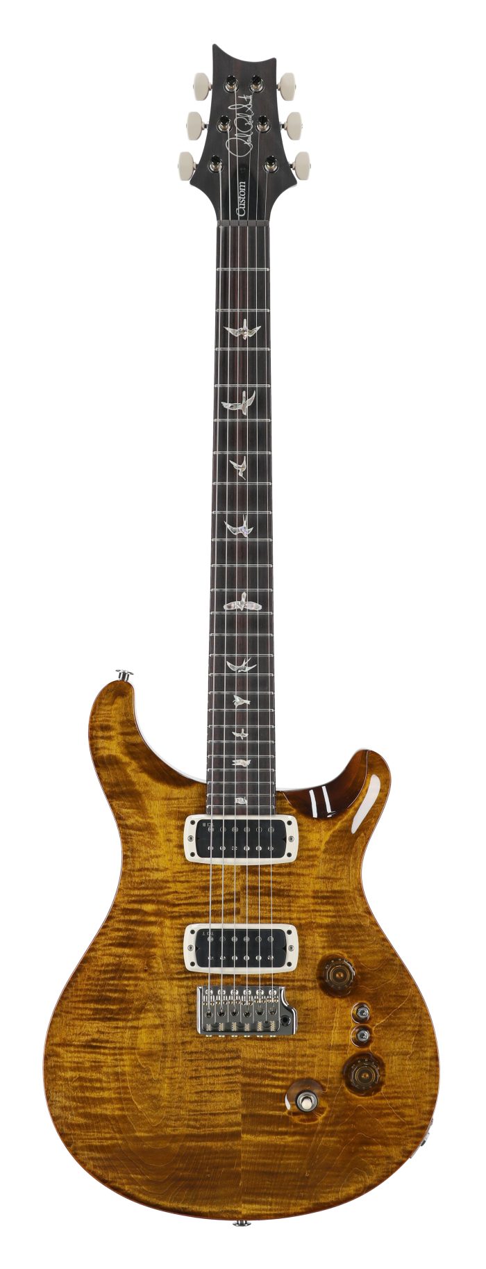 PRS Custom 24-08 Black Gold with Case