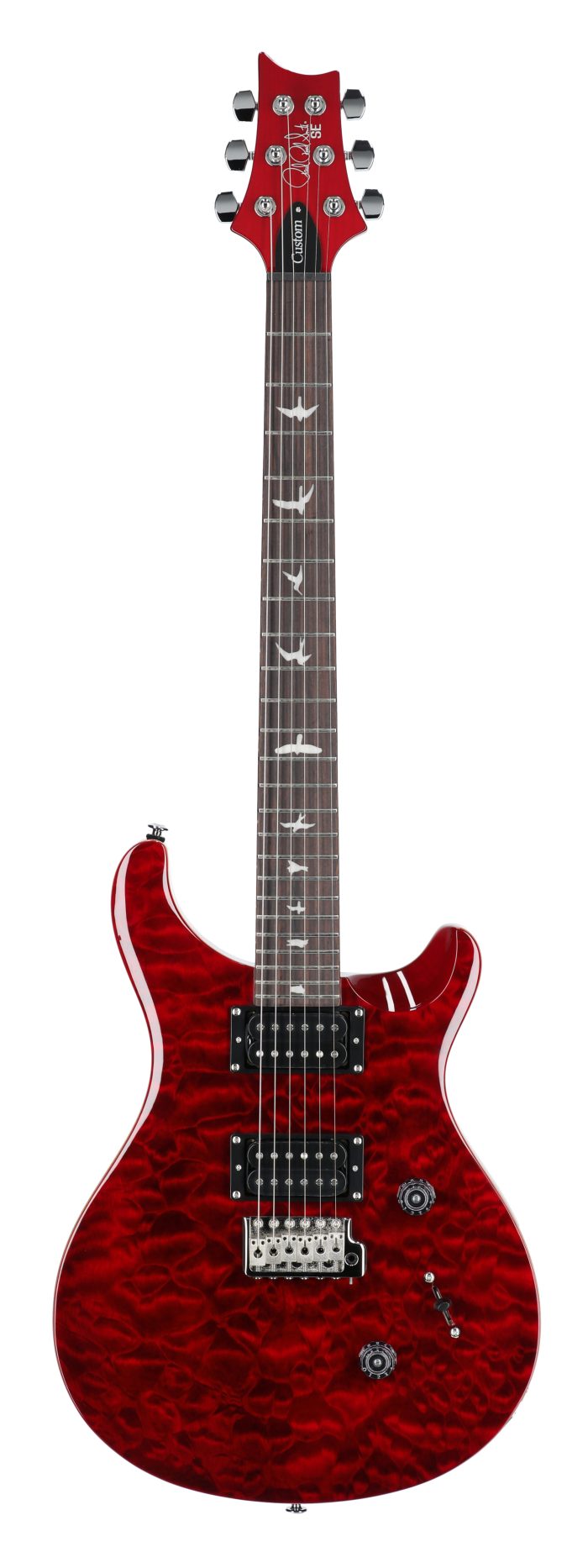 PRS SE Custom 24 Quilt Exclusive Ruby with Gigbag
