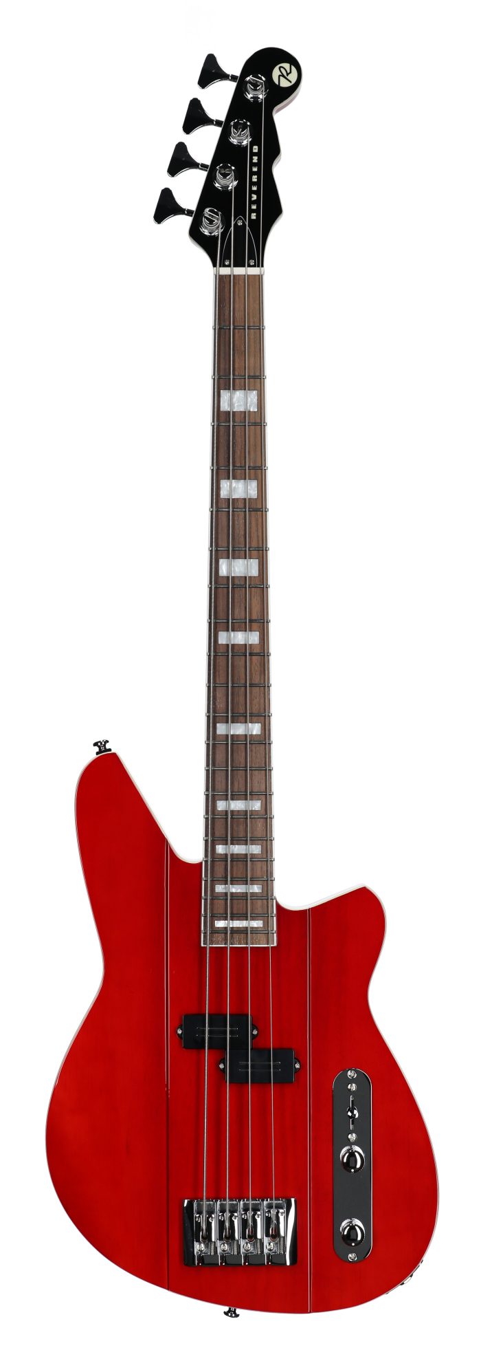 Reverend Sentinel Electric Bass Transparent Cherry