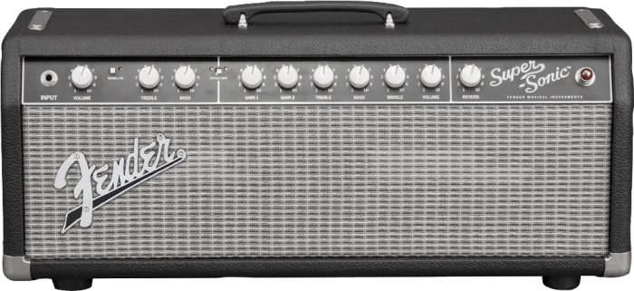 Super-Sonic™ 22 Head - Black and Silver