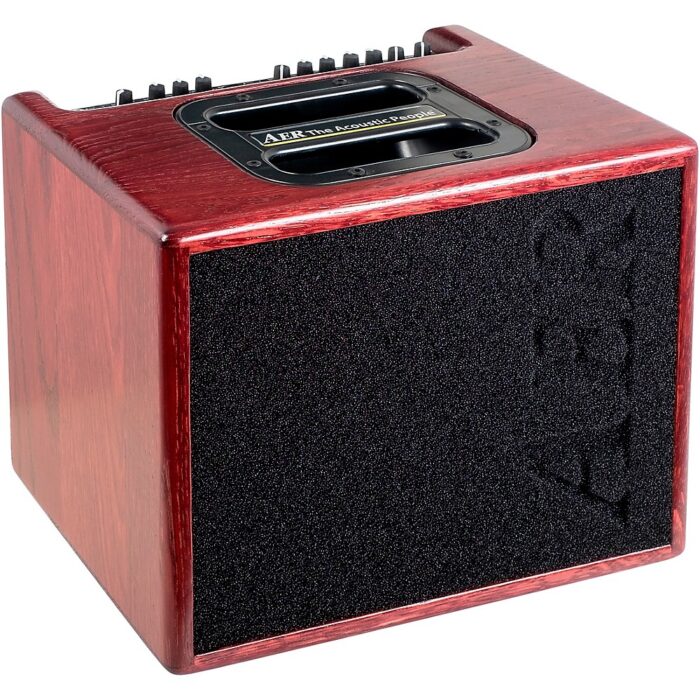 AER Compact 60/4 60W 1x8 Acoustic Guitar Combo Amp Mahogany Oak