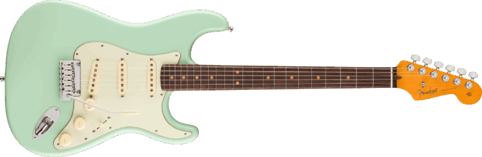 American Ultra Luxe Vintage '60s Stratocaster® - Surf Green / Rosewood / Alder