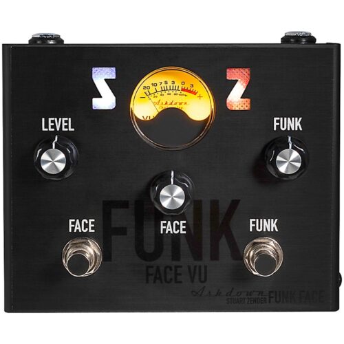 Ashdown Stuart Zender Funk Face VU Signature Filter & Wah Effects Pedal Black