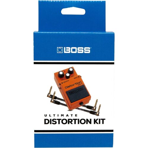 "BOSS DS-1 Distortion Effects Pedal and Two 6"" Jumper Cable Promo Pack"