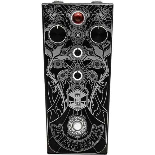 Beetronics FX Abelha Tropical Fuzz Effects Pedal Black Anodized
