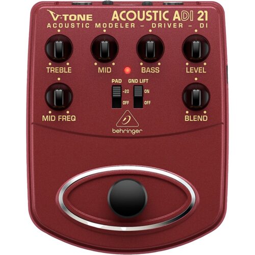 Behringer ADI21 V-Tone Acoustic Driver Direct Recording Preamp/DI Box