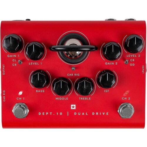 Blackstar Dept 10 Dual Valve Drive Effects Pedal Black