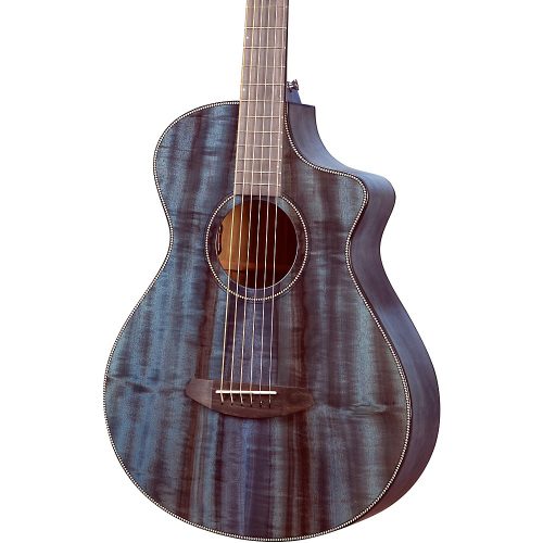 Breedlove Oregon Concertina Myrtlewood Cutaway Acoustic-Electric Guitar Stormy Night