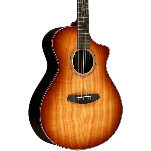 Breedlove Premier Red Cedar-Rosewood Limited-Edition Concert Acoustic-Electric Guitar Shadowburst
